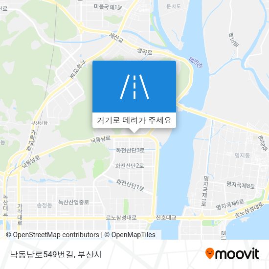 낙동남로549번길 지도