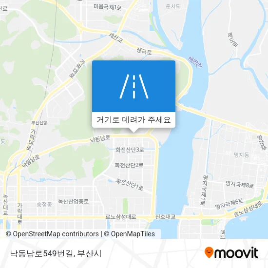 낙동남로549번길 지도