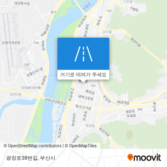 광장로38번길 지도
