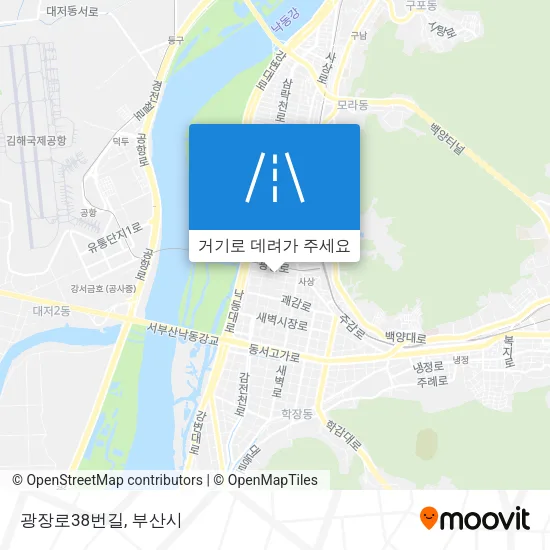 광장로38번길 지도