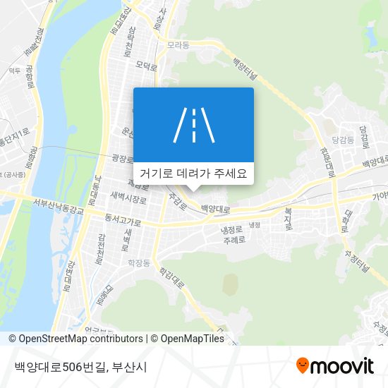 백양대로506번길 지도