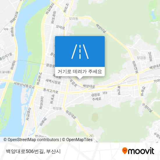 백양대로506번길 지도
