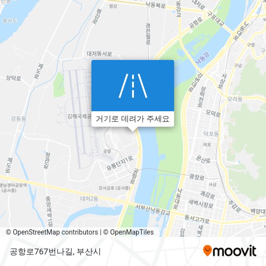 공항로767번나길 지도
