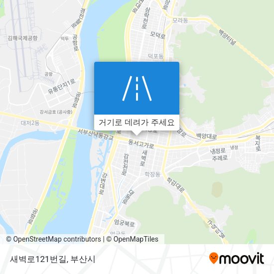 새벽로121번길 지도