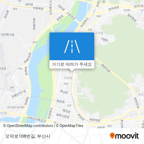 모덕로108번길 지도