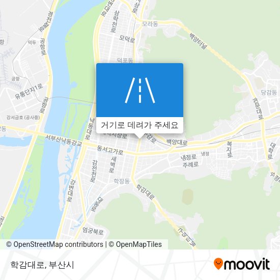 학감대로 지도