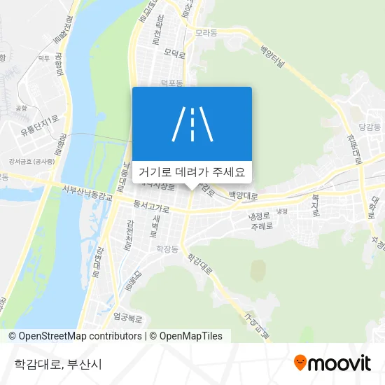 학감대로 지도