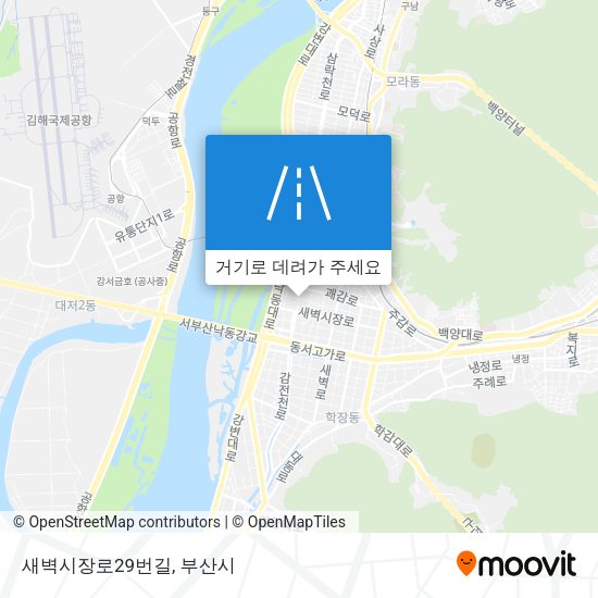 새벽시장로29번길 지도