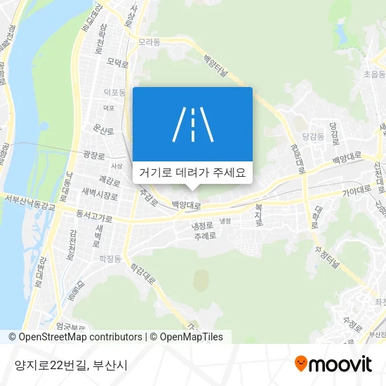 양지로22번길 지도