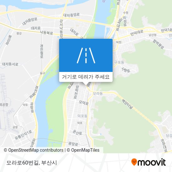모라로60번길 지도