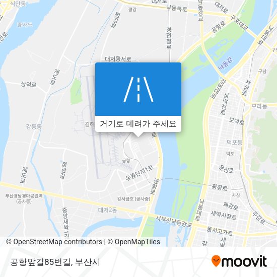 공항앞길85번길 지도