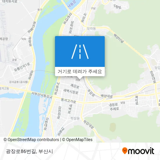 광장로86번길 지도