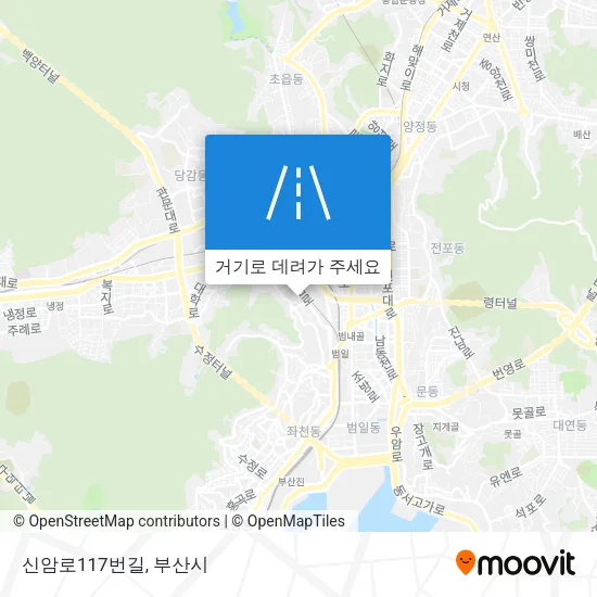 신암로117번길 지도