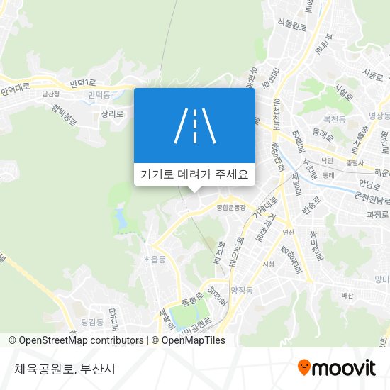 체육공원로 지도
