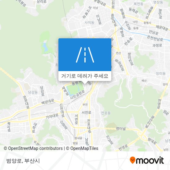 범양로 지도