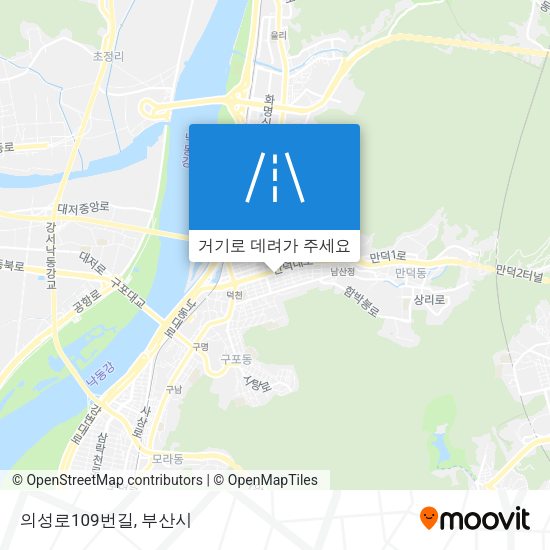 의성로109번길 지도
