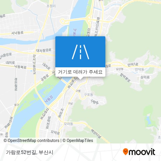 가람로52번길 지도