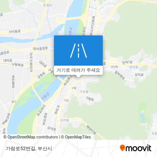 가람로52번길 지도