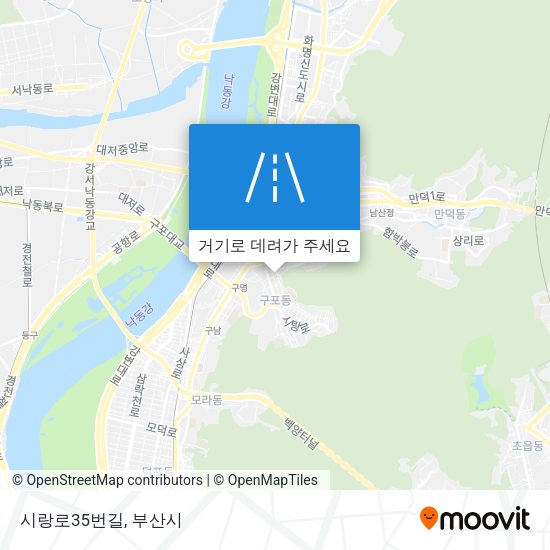 시랑로35번길 지도