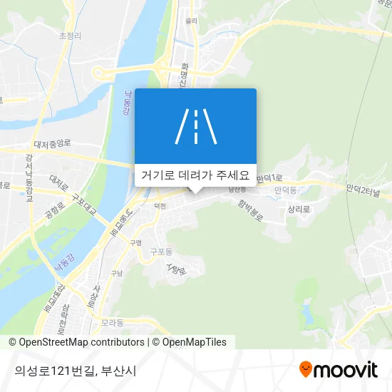 의성로121번길 지도