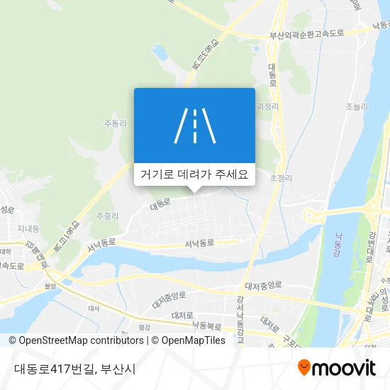 대동로417번길 지도