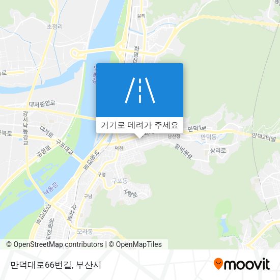 만덕대로66번길 지도