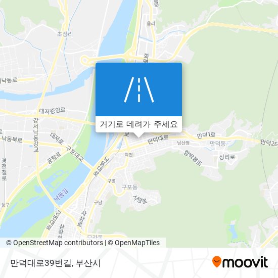 만덕대로39번길 지도