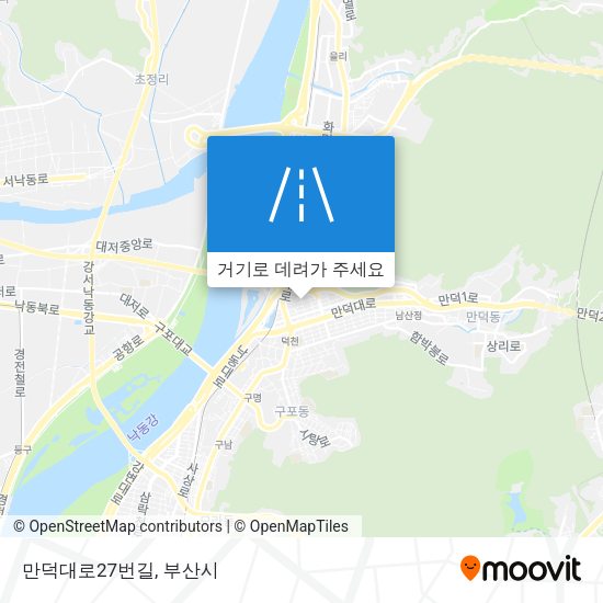 만덕대로27번길 지도