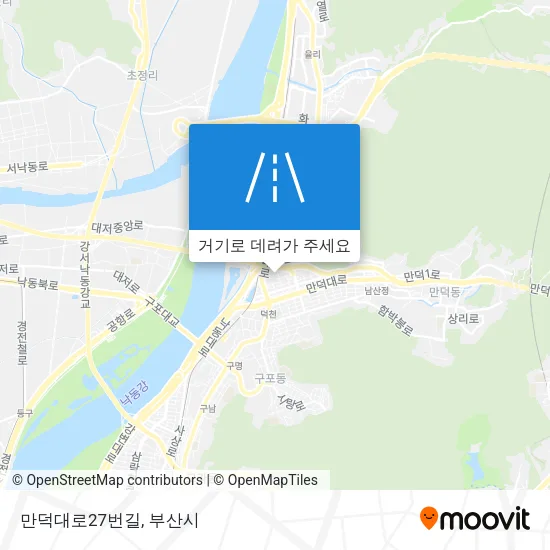 만덕대로27번길 지도