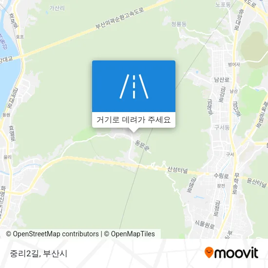 중리2길 지도