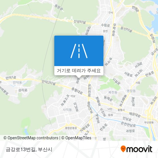 금강로13번길 지도