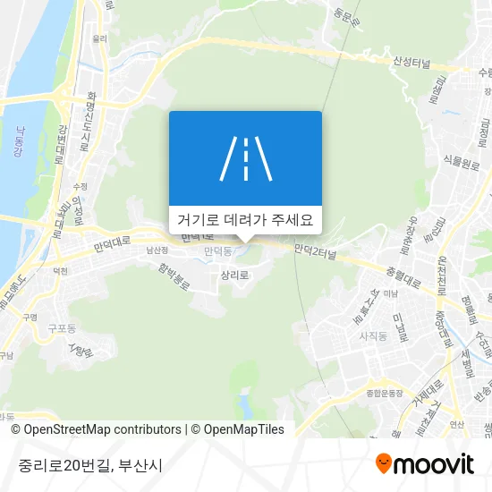 중리로20번길 지도