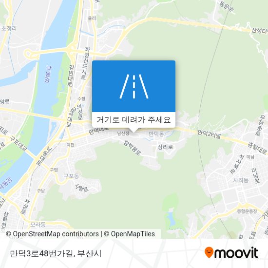 만덕3로48번가길 지도