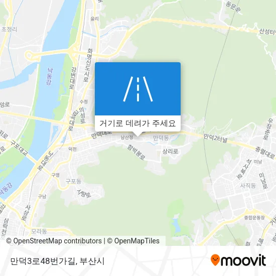 만덕3로48번가길 지도