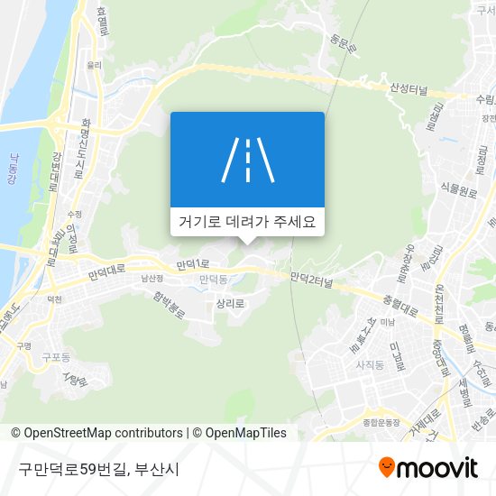 구만덕로59번길 지도