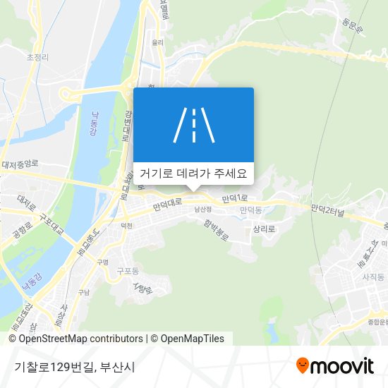 기찰로129번길 지도