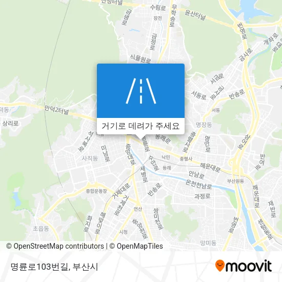 명륜로103번길 지도