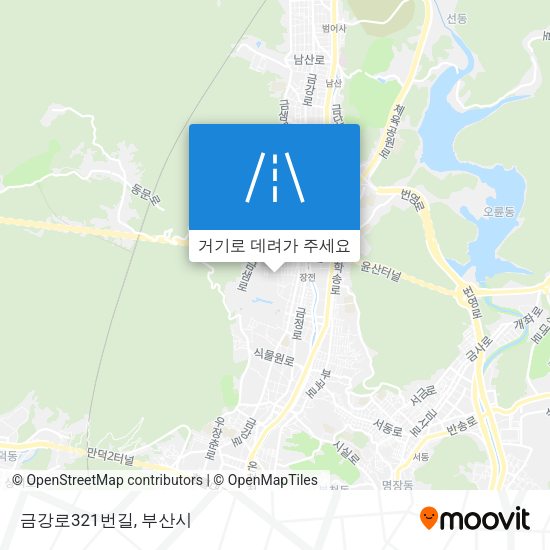 금강로321번길 지도