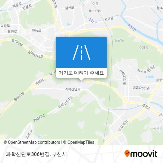 과학산단로306번길 지도