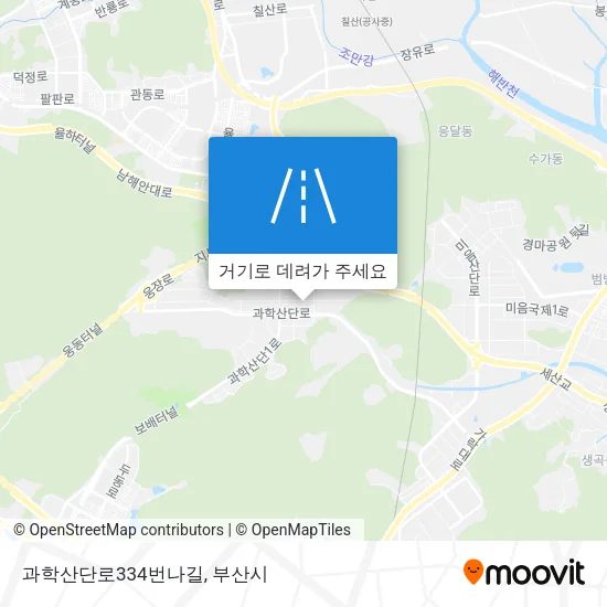과학산단로334번나길 지도