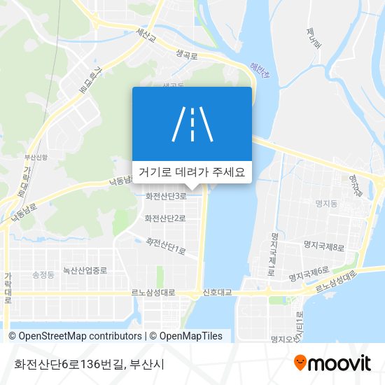 화전산단6로136번길 지도