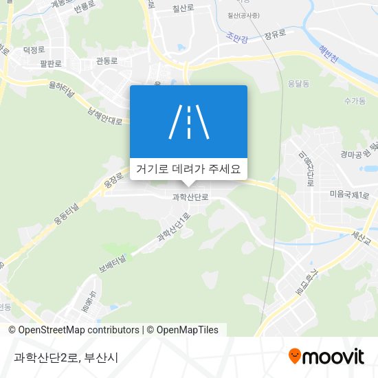 과학산단2로 지도