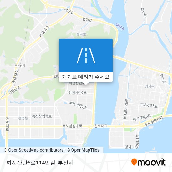 화전산단6로114번길 지도