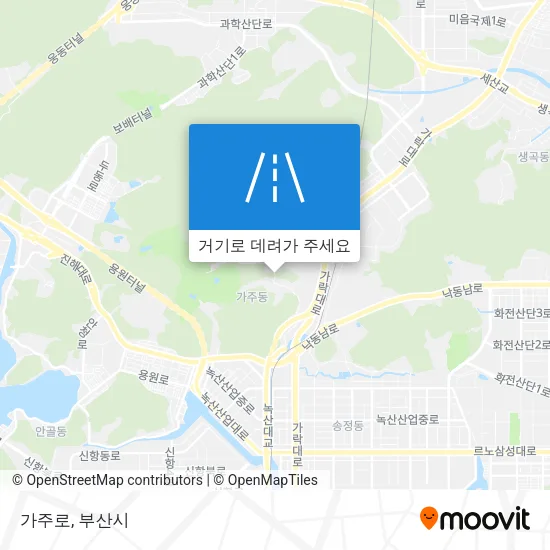 가주로 지도