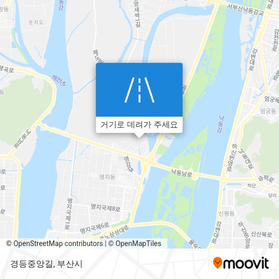 경등중앙길 지도