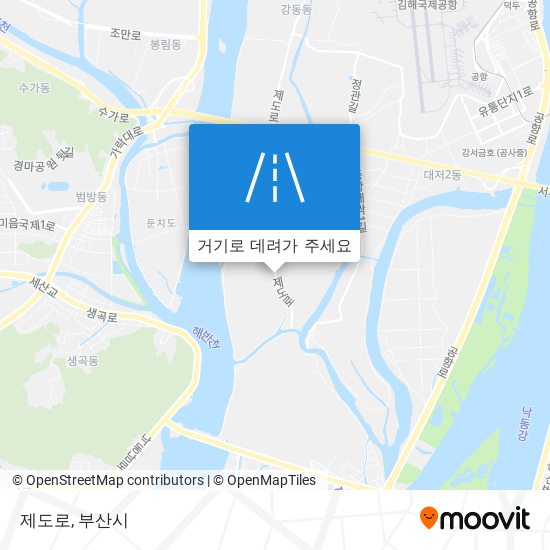 제도로 지도