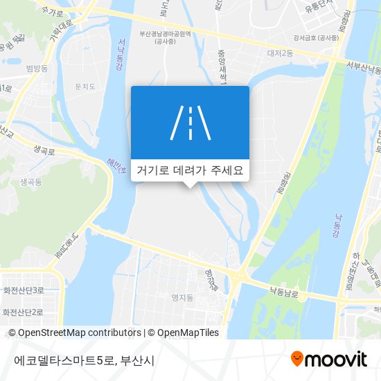 에코델타스마트5로 지도