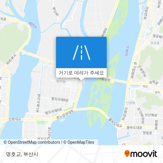 명호교 지도
