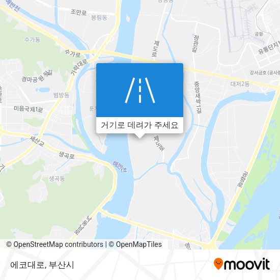 에코대로 지도
