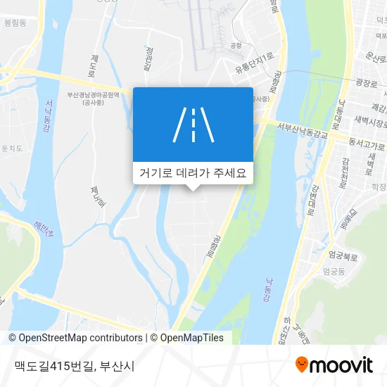 맥도길415번길 지도